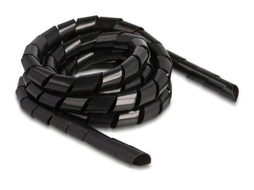 [90233950 1376218] Delock Spiroschlauch flexibel 2 m x 16 mm Schwarz