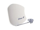 Visiosat SAT Antenne G2 Weiss, 75 x 64 cm