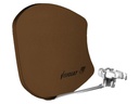Visiosat SAT Antenne G2 Braun, 75 x 64 cm