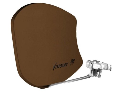 [90234103 102283] Visiosat SAT Antenne G2 Braun, 75 x 64 cm