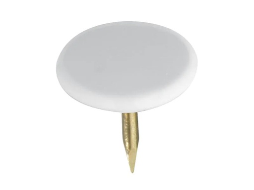 [90234123 1288200] Krafter Reissbrettstifte, Weiss 9 mm, 100 Stück