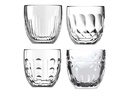 La Rochère Espresso Becher Troquet 100 ml, 4 Stück, Transparent