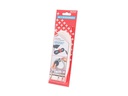 FASTECH Klett-Kabelbinder 5 m x 20 mm, Weiss