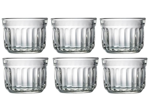 [90234315 1378221] La Rochère Dessert-Schale Delice 100 ml, 6 Stück, Transparent