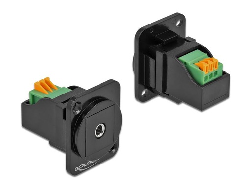 [90234634 1380845] Delock Modul D-Typ 3.5 mm Klinkenbuchse zu Terminalblock