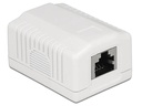 Delock Gehäuse RJ45 Cat.6A LSA 1-fach