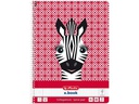 Herlitz Schreibblock Cute Zebra A4 80 Blatt kariert