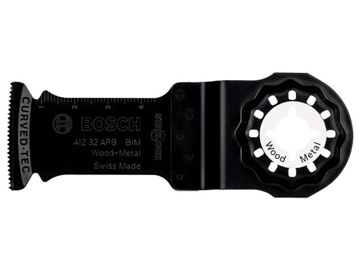 [90234781 1338755] Bosch Professional Tauchsägeblatt AIZ 32 APB, Holz &amp; Metall, 50 x 32 mm