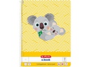 Herlitz Schreibblock Cute Koala A4 80 Blatt liniert