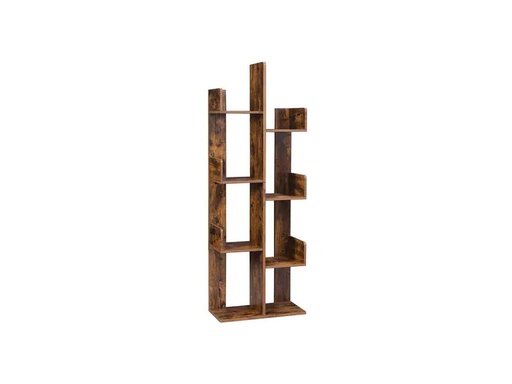 [90234873 1375236] VASAGLE Regal im Baumform 50 x 140 cm, Braun
