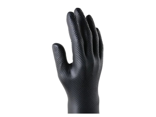 [90234883 1362887] BoldMax Einweghandschuh Max Grip Nitril, M, Schwarz, 50 Paar