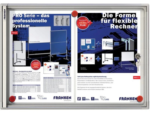 [90234889 1343294] Franken Schaukasten X-tra!Line 2 x A4