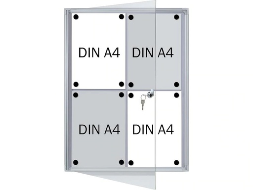 [90234983 1343296] Franken Schaukasten X-tra!Line 4 x A4