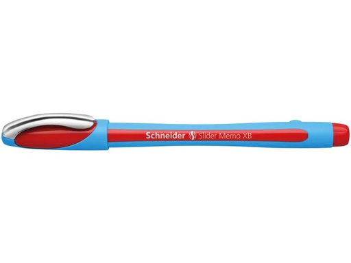 [90039851 1103704] Schneider Kugelschreiber Slider Memo Blau/Rot, 1 Stück