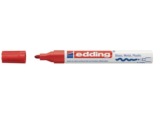 [90039872 966500] edding Lackmarker 750 CREA Rot