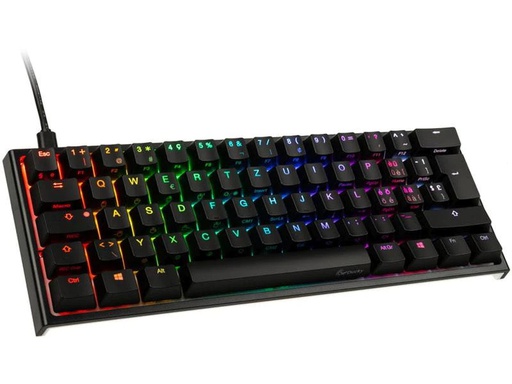 [90235052 1381746] Ducky Gaming-Tastatur ONE 2 Mini RGB Cherry MX Black Switches
