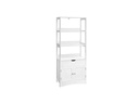 VASAGLE Regal mir 3 Fächern 60 x 154 cm, Weiss