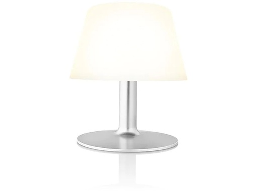 [90235467 1368944] Eva Solo Tischleuchte SunLight Lounge Weiss matt/ Silber