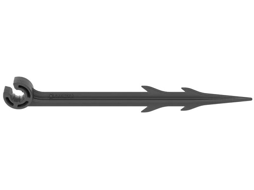 [90235494 1305329] Gardena Rohrhalter Micro-Drip-System 4.6 mm (3/16“), 15 Stück