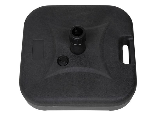 [90235650 1243175] COCON Beschwerer Quadratisch für Sonnenschirm TR-004, Schwarz