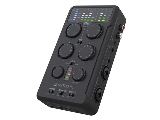 [90235699 1380177] IK Multimedia Audio Interface IRig Pro Quattro I/O