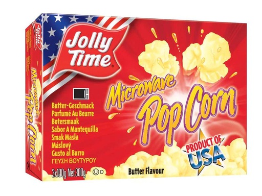 [90235728 1370974] Jolly Time Mikrowellen Pop Corn Butteraroma 3 x 100 g