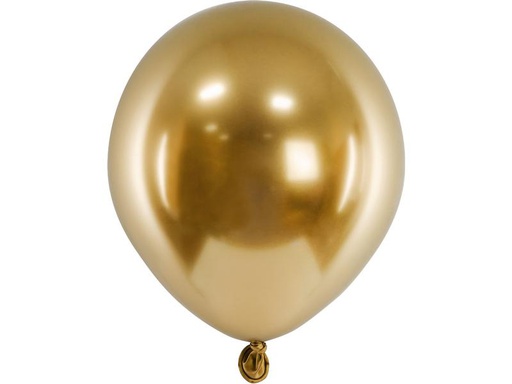 [90235822 1330513] Partydeco Luftballon Glossy Gold, Ø 30 cm, 10 Stück