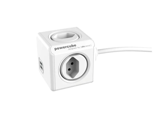 [90039984 500280] Allocacoc Tischsteckdosenleiste PowerCube Extended USB 4x T13
