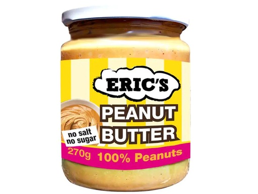 [90235882 1382836] Eric's Peanut Butter 100% 270 g
