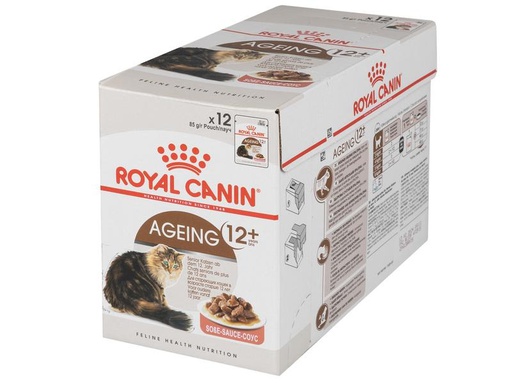 [90235928 1372996] Royal Canin Nassfutter Ageing 12+ in Sosse, 12 x 85 g