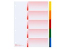 Kolma Register A4 XL KolmaFlex 1-5 Farbig
