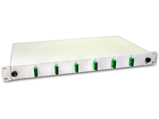 [90236197 1296021] Lightwin Spleissbox 12 Fasern, 6x DSC/APC SM, 9/125µm OS2 Pigtail