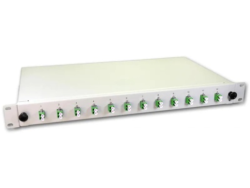[90236221 1296031] Lightwin Spleissbox 24 Fasern, 12x DLC/APC SM, 9/125µm OS2 Pigtail