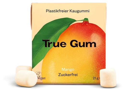 [90236245 1382844] True Gum Kaugummi Mango 21 g