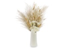 Soli Collection Trockenblumen Nadine 60 cm, Weiss