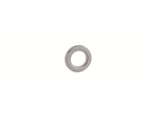 [90003992 609085] Maul Haftmagnet Neodym 10 x Ø 12 mm Ring Silber