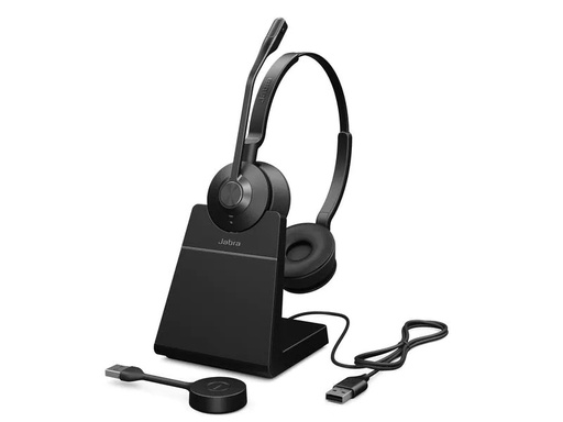 [90236323 1384163] Jabra Headset Engage 55 UC Duo USB-A, inkl. Ladestation