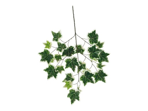 [90236348 1381028] Dekomat AG Kunstpflanze Efeuzweig 70 x 40 cm, Grün/Weiss