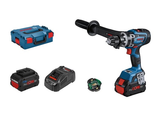 [90236465 1388180] Bosch Professional Akku-Schlagbohrschrauber GSB 18V-150 C Biturbo 2x 8Ah