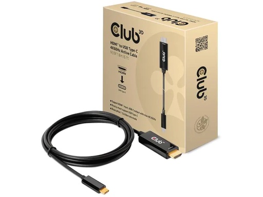 [90236563 1385127] Club 3D Kabel CAC-1334 HDMI - USB Type-C, 1.8 m