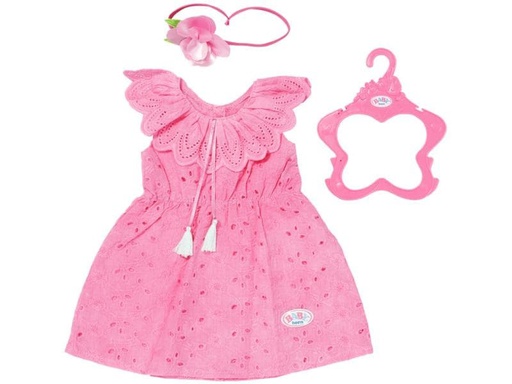 [90236582 1330367] Baby Born Puppenkleidung Trendy Blumenkleid 43 cm