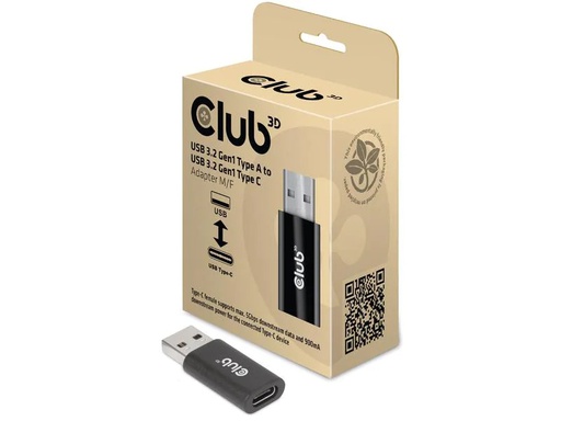 [90236687 1385994] Club 3D USB-Adapter CAC-1525 USB-A Stecker - USB-C Buchse