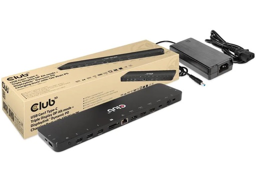 [90236765 1386172] Club 3D Dockingstation CSV-1566 120 W