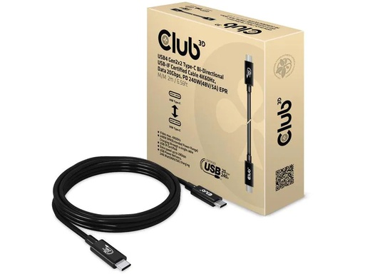 [90236807 1386894] Club 3D USB-Kabel CAC-1575 USB C - USB C 2 m