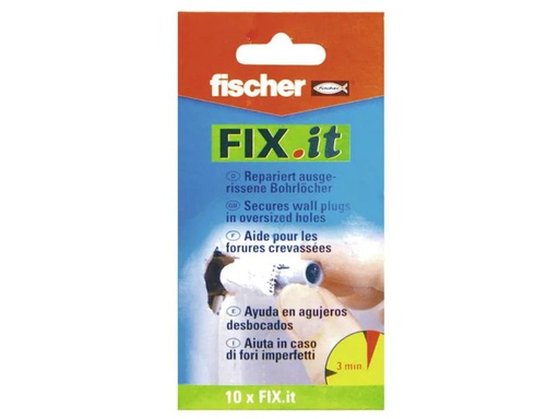 [90040285 683598] Fischer Reparaturvlies Fix it, 10 Stück