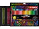 STABILO PointMax Kartonetui ARTY 42er