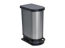 Rotho Treteimer Paso 50 l, Silber