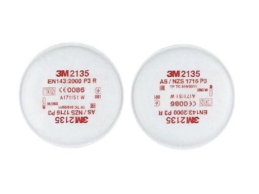 [90236979 1379331] 3M Ersatzfilter 2135 P3 für Serie 6000 &amp; 7000, 1 Paar