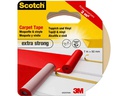 3M Scotch Teppich-Klebeband, extra strong 50 mm x 7 m, Weiss