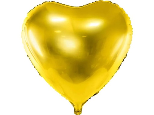[90237046 1300137] Partydeco Folienballon Herz Gold